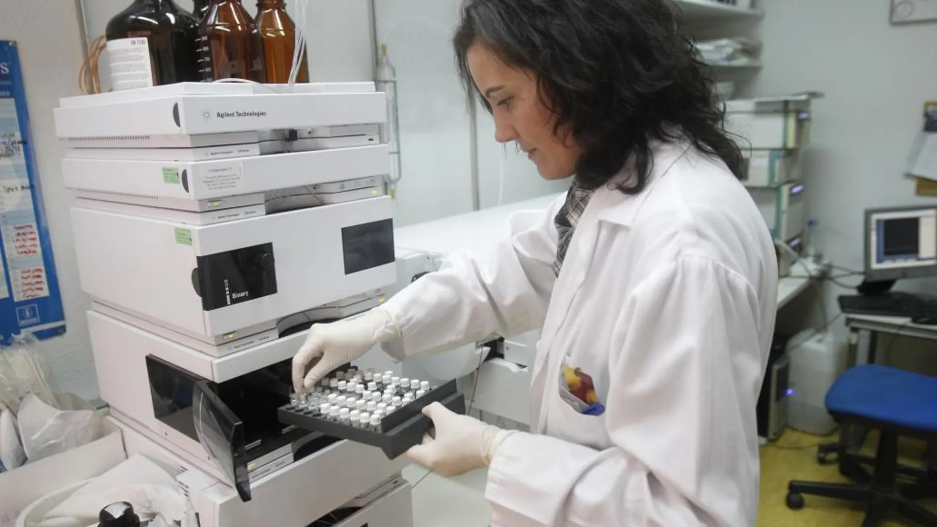 Imagen de archivo de un laboratorio