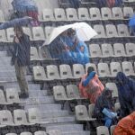 La lluvia en París impidió que se disputaran los primeros partidos de cuartos de final en el cuadro masculino