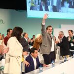 El presidente del Gobierno, Mariano Rajoy, en la clausura del congreso del PP de Andalucía
