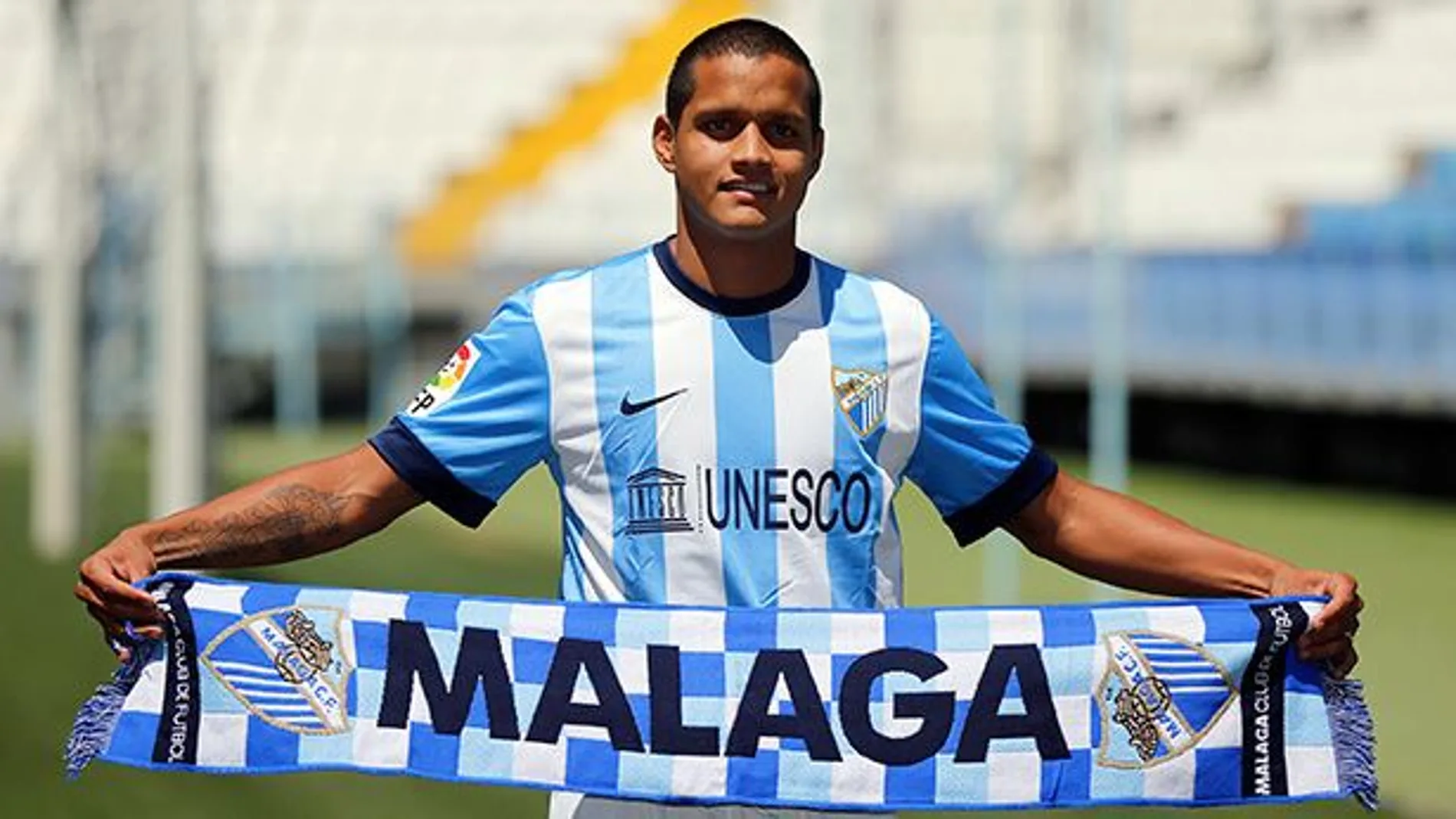 Roberto Rosales, jugador del Málaga