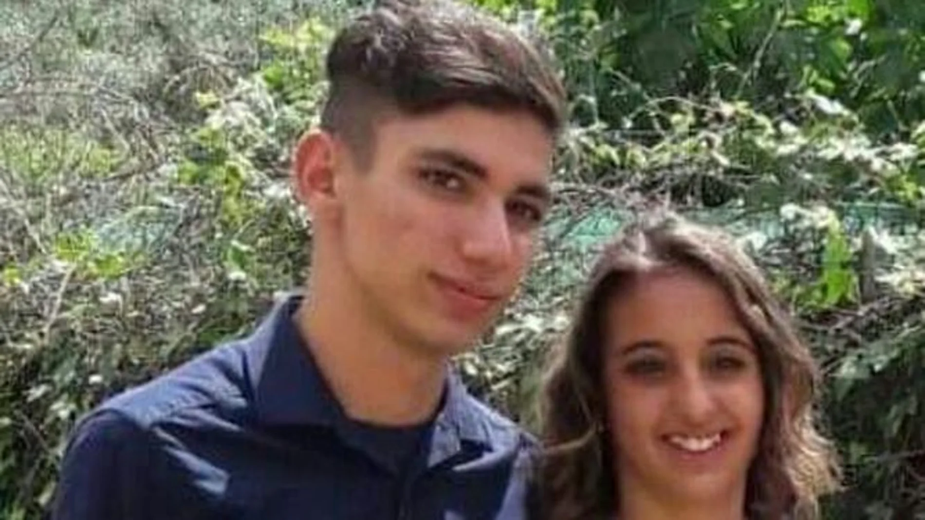 Imagen de los dos menores.