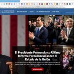 Donald Trump elimina la página en español de la web de la Casa Blanca
