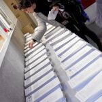 Los expertos critican la escasa intimidad en los colegios electorales