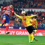  El Atlético se enchufa con la Copa goleando al Sant Andreu (4-0)