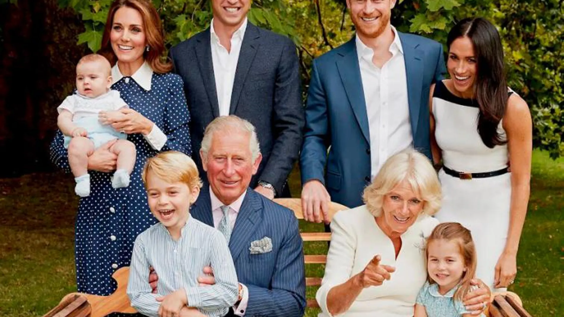 Clarence House ha publicado una fotografía de la familia realizada por Chris Jackson