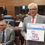 Jesús Sánchez Martos en la Asamblea de Madrid