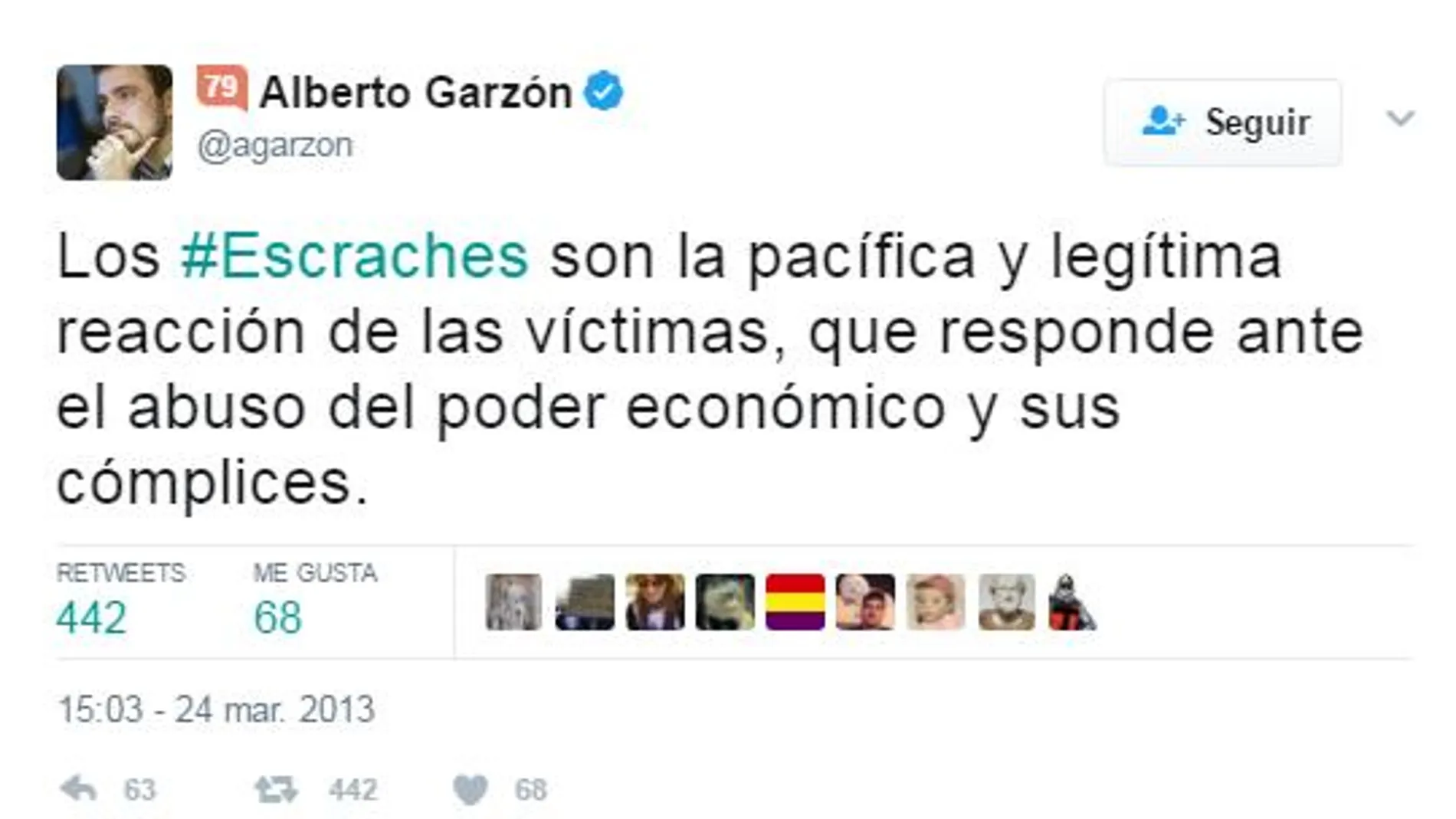 Alberto Garzón carga contra la oposición venezolana en Madrid