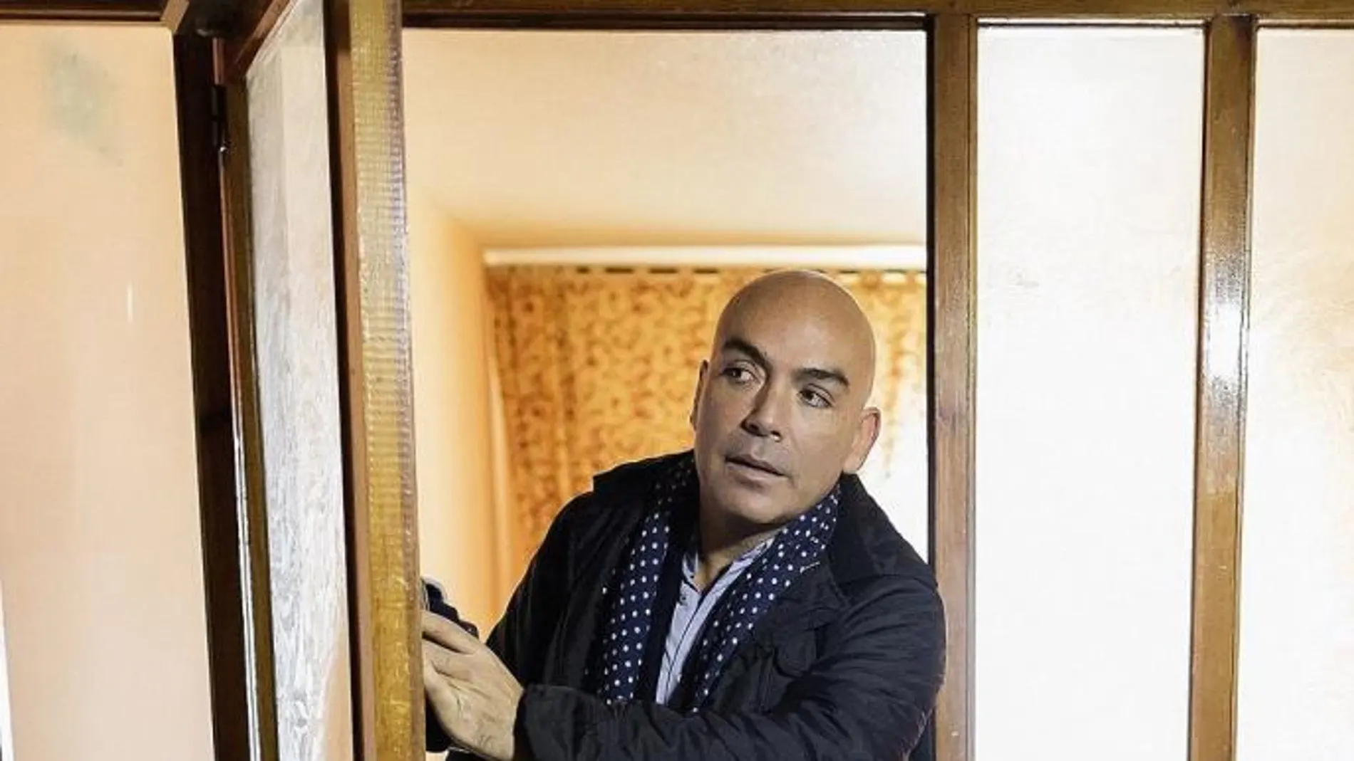 Kike Sarasola, en acción