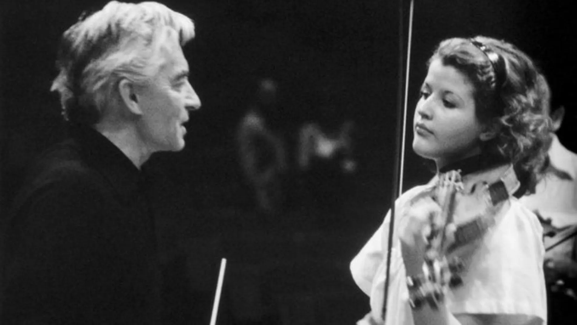 Karajan y Mutter