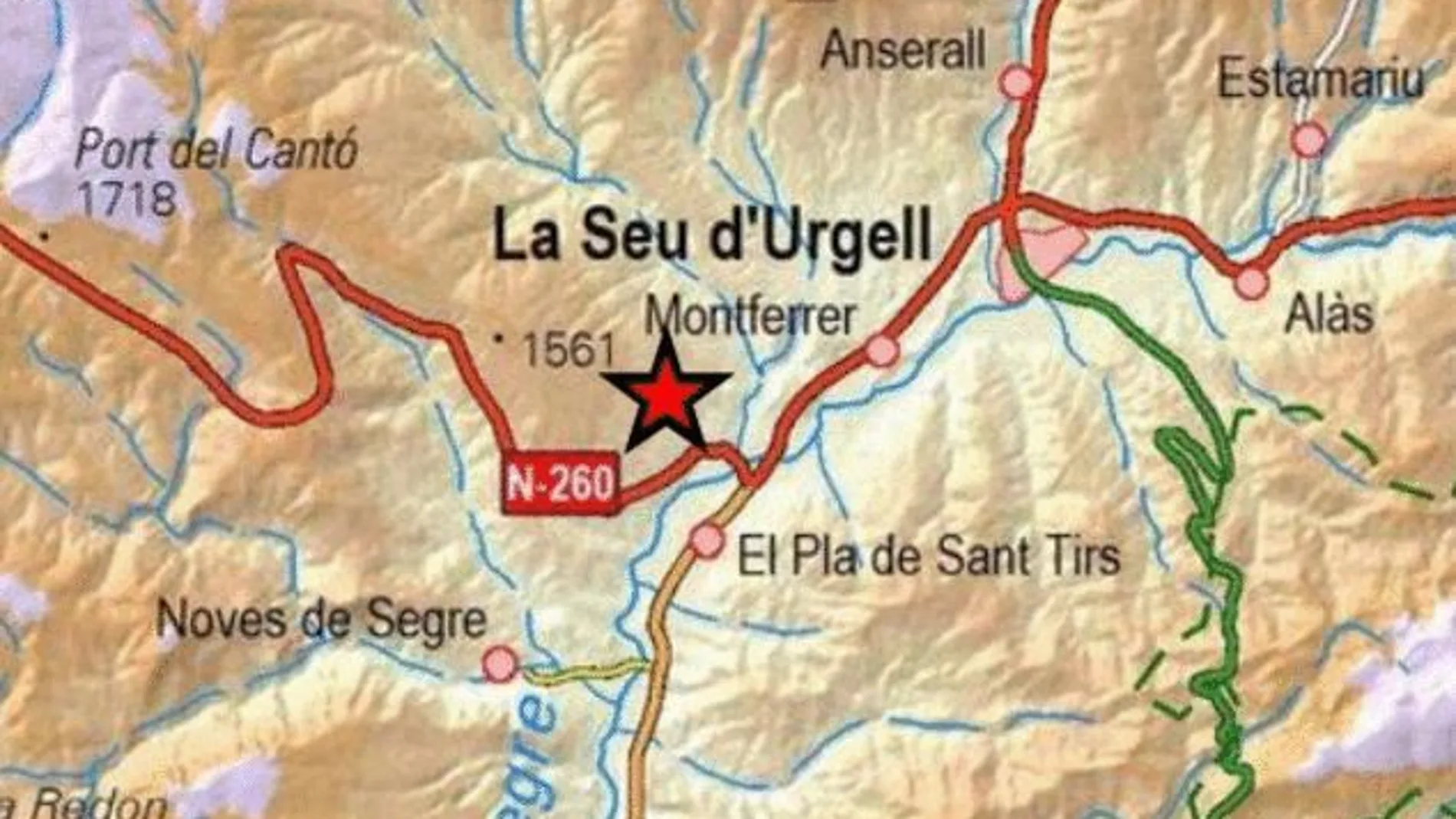El terremoto de Pirineos, de 4,5º, el más fuerte en Cataluña en lo que va de siglo