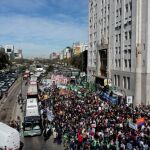 Protestas en Buenos Aires contra la política económica del Gobierno. Foto: Ap