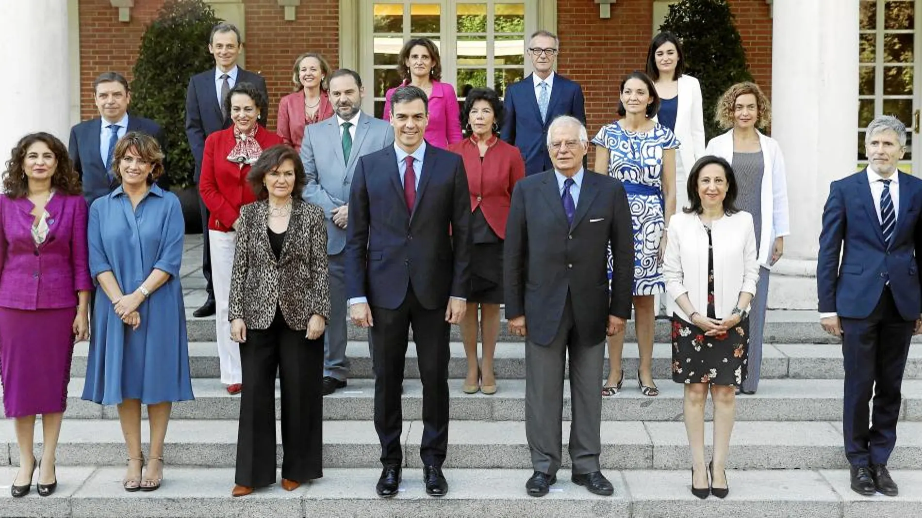El equipo de Gobierno de Pedro Sánchez
