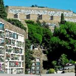 En la imagen, el cementerio de Montjuïc de Barcelona, el más grande de la ciudad