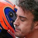 Alonso, durante el Gran Premio de Brasil