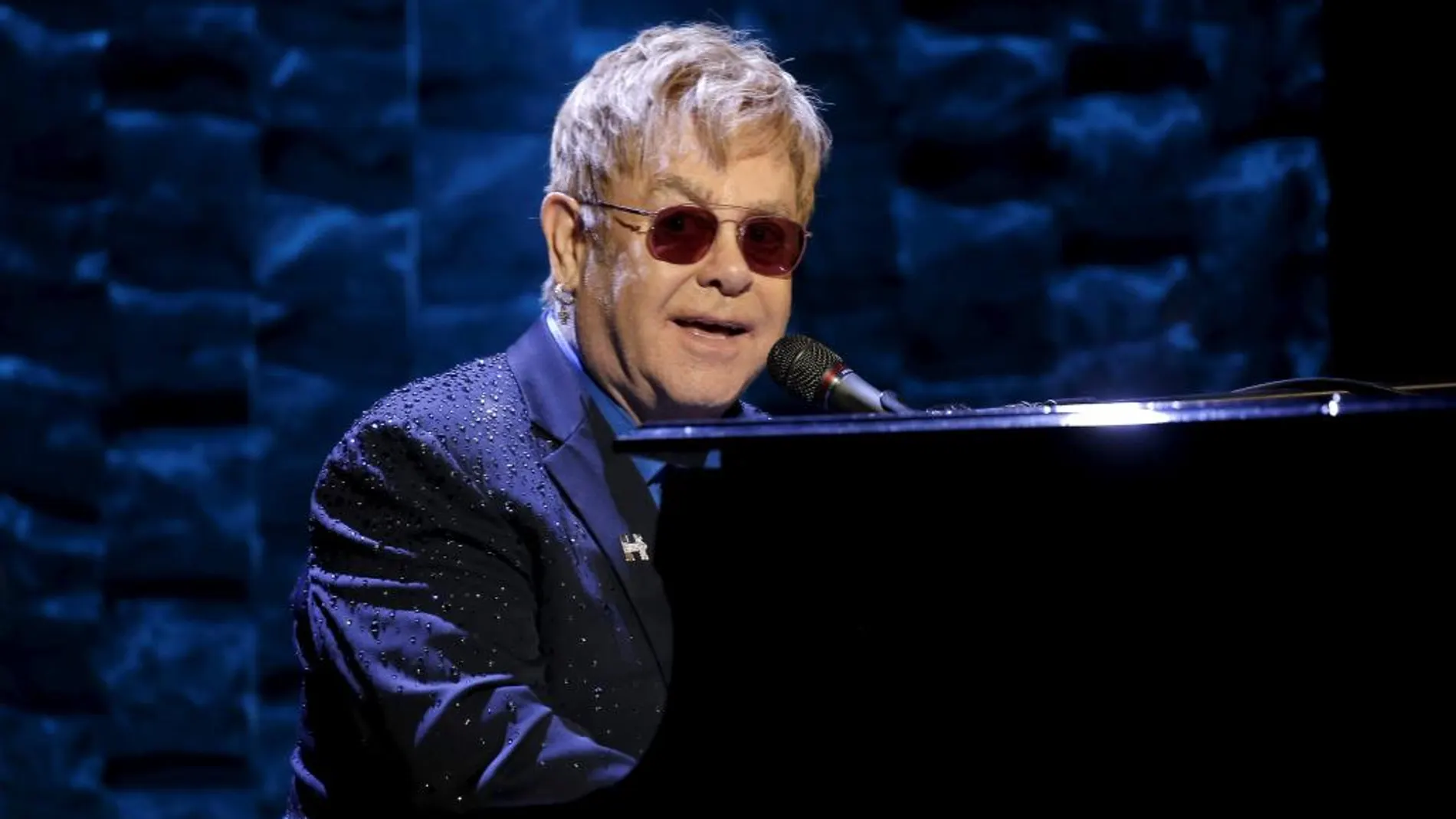 Elton John, durante una actuación el año pasado