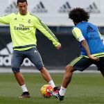 Entrenamiento del Real Madrid