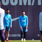 Leo Messi ya ha vuelto a los entrenamientos con el Barcelona