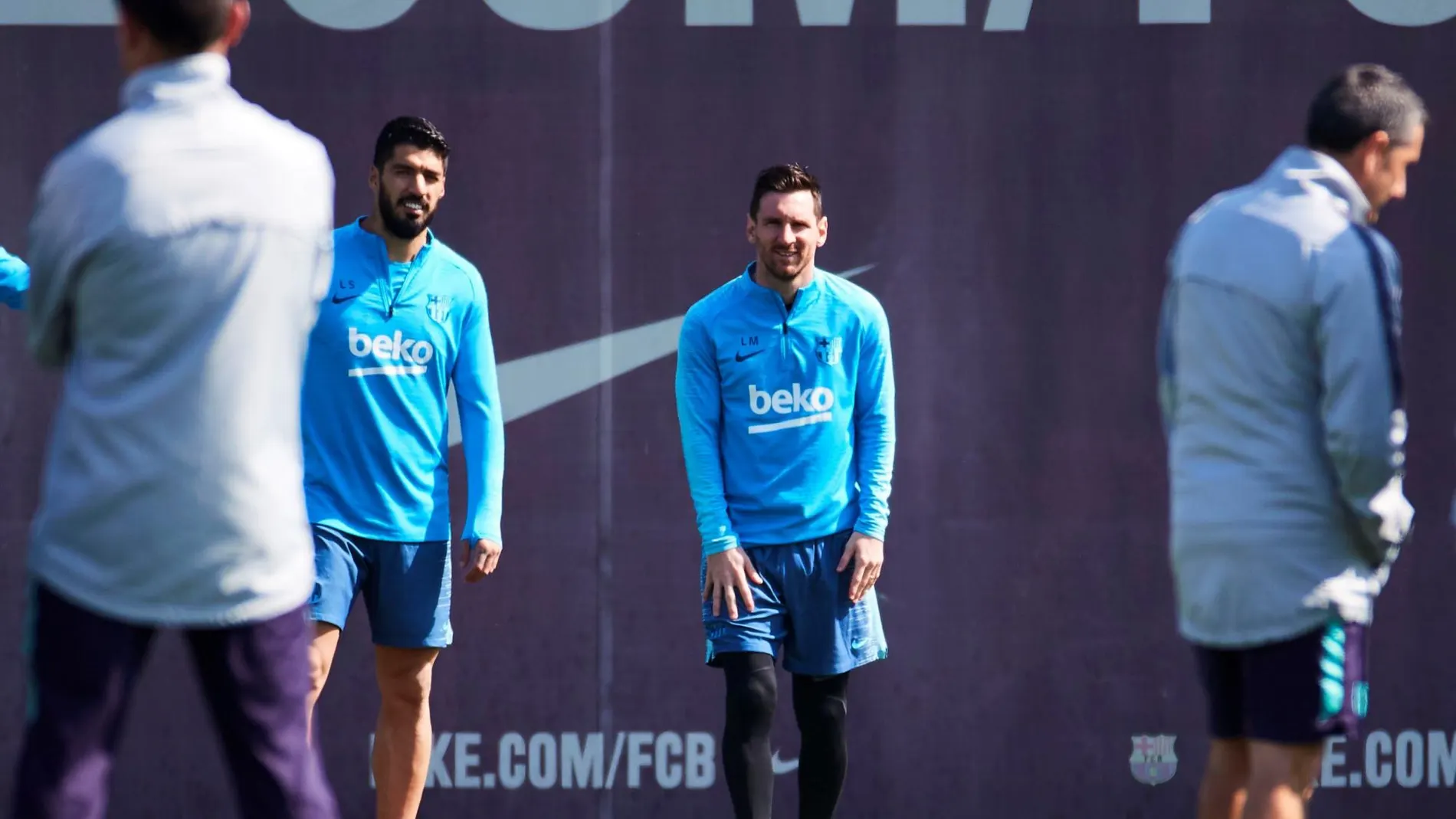 Leo Messi ya ha vuelto a los entrenamientos con el Barcelona