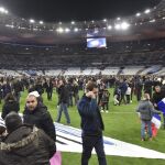 El Stade de France tras los atentados de anoche