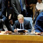 Rusia y Reino Unido protagonizaron un fuerte cruce de acusaciones en la ONU a cuenta del envenenamiento de Skripal / Efe