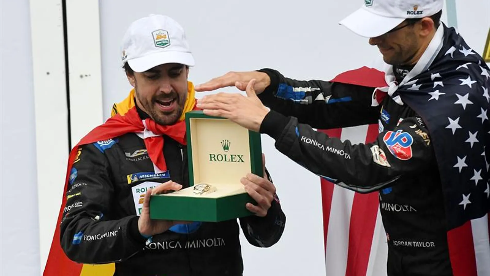 Alonso, un héroe en Daytona