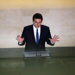 Albert Rivera explica los acuerdos alcanzados con Pedro Sánchez