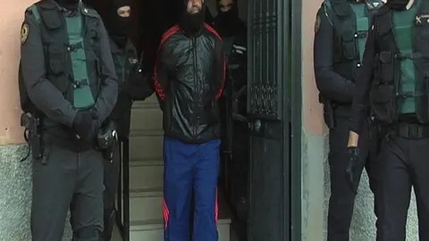 Imagen de archivo de una operación de la Guardia Civil contra Daesh