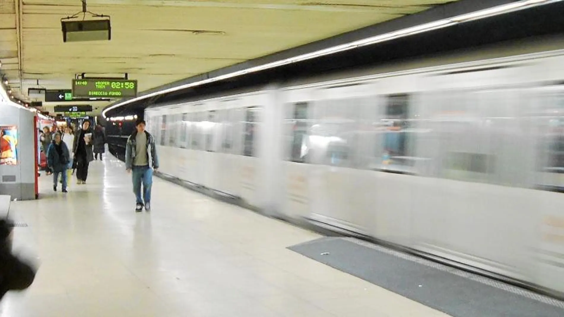 El metro es una de las zonas con mayores conflictos de seguridad