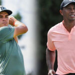 Rickie Fowler y Tiger Woods