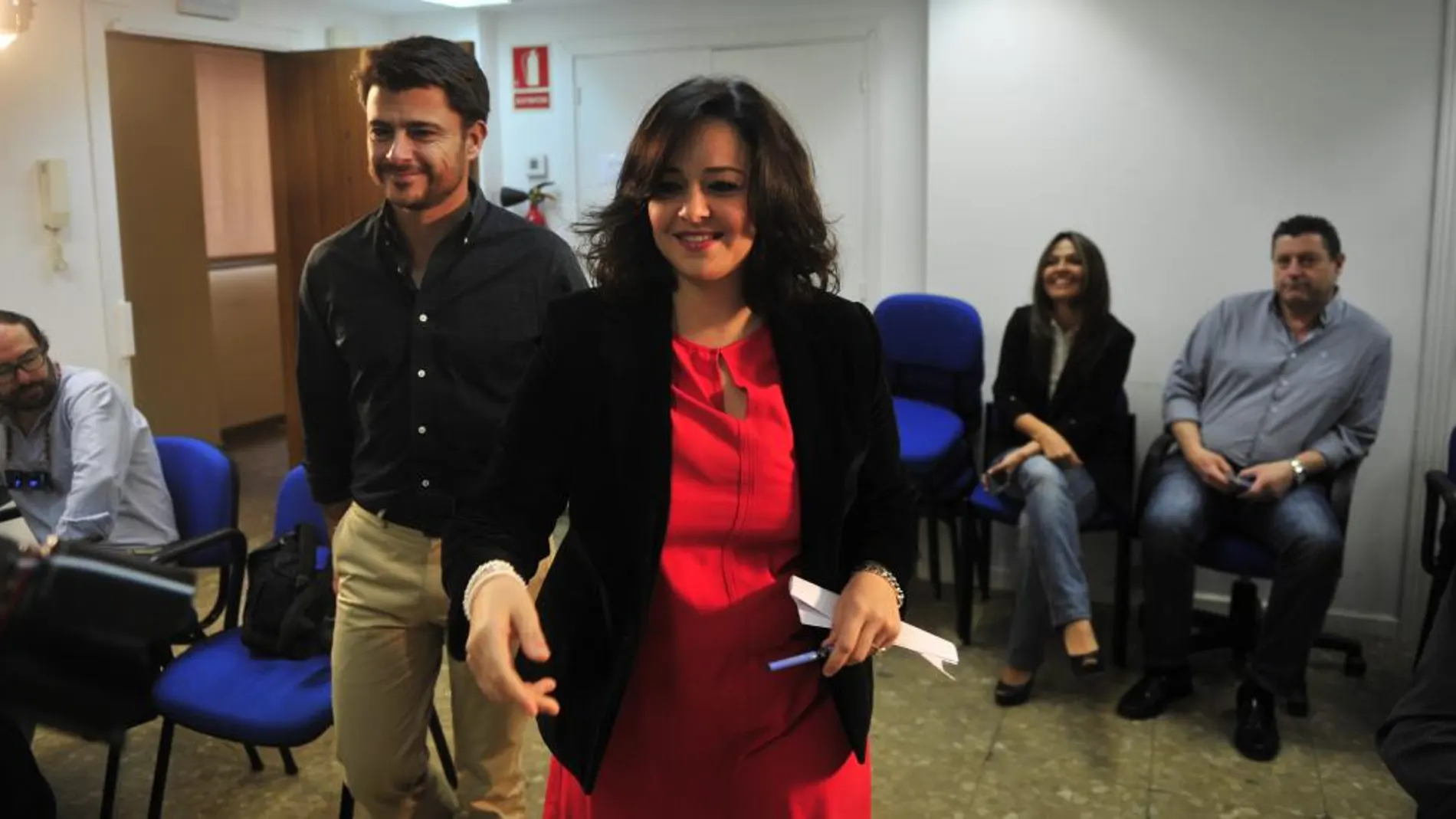 Virginia Pérez valoró los resultados de la votación de la noche del pasado viernes, en la que se impuso a Juan Bueno por 24 votos