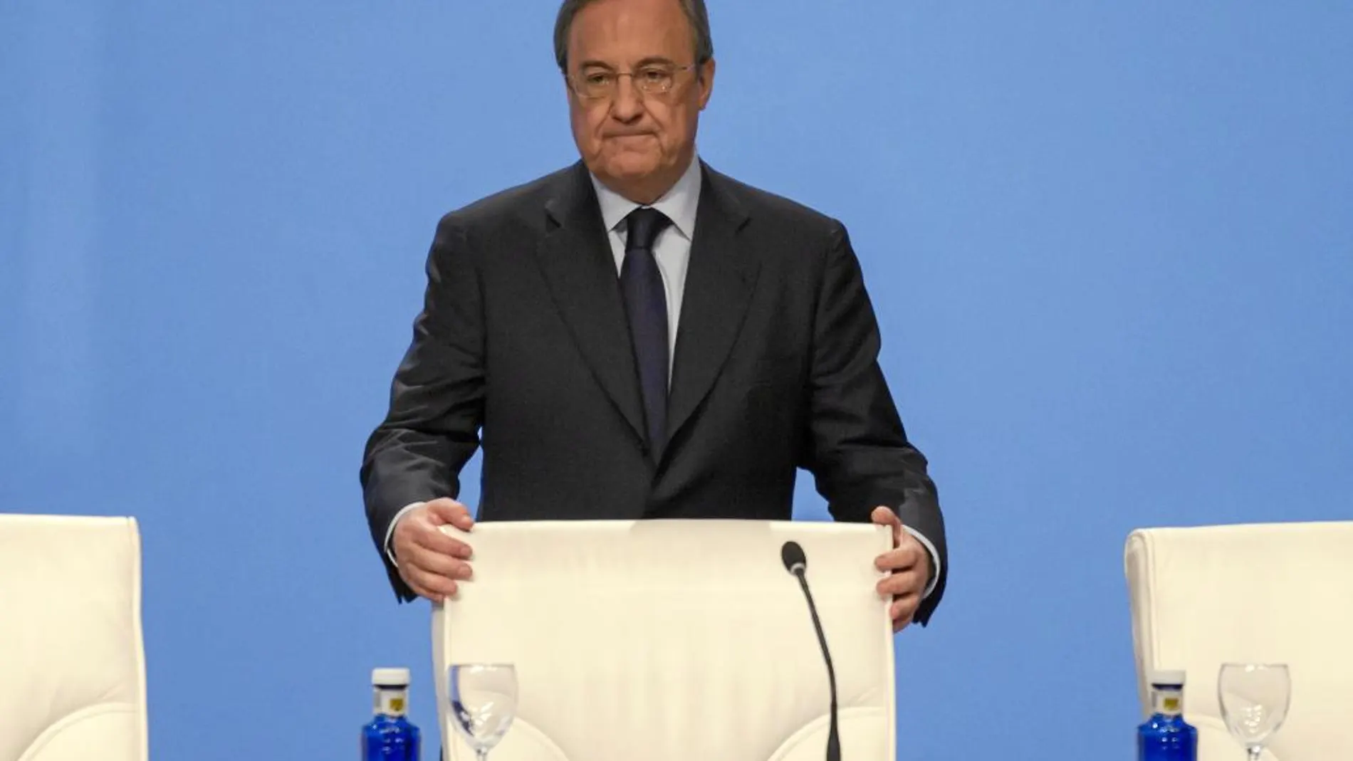 Florentino Pérez, en la asamblea de socios del año pasado