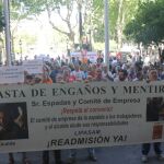 El Ayuntamiento defiende el desalojo de los ex eventuales de Lipasam, que amenazaban, y recrimina la actitud de Participa e IU