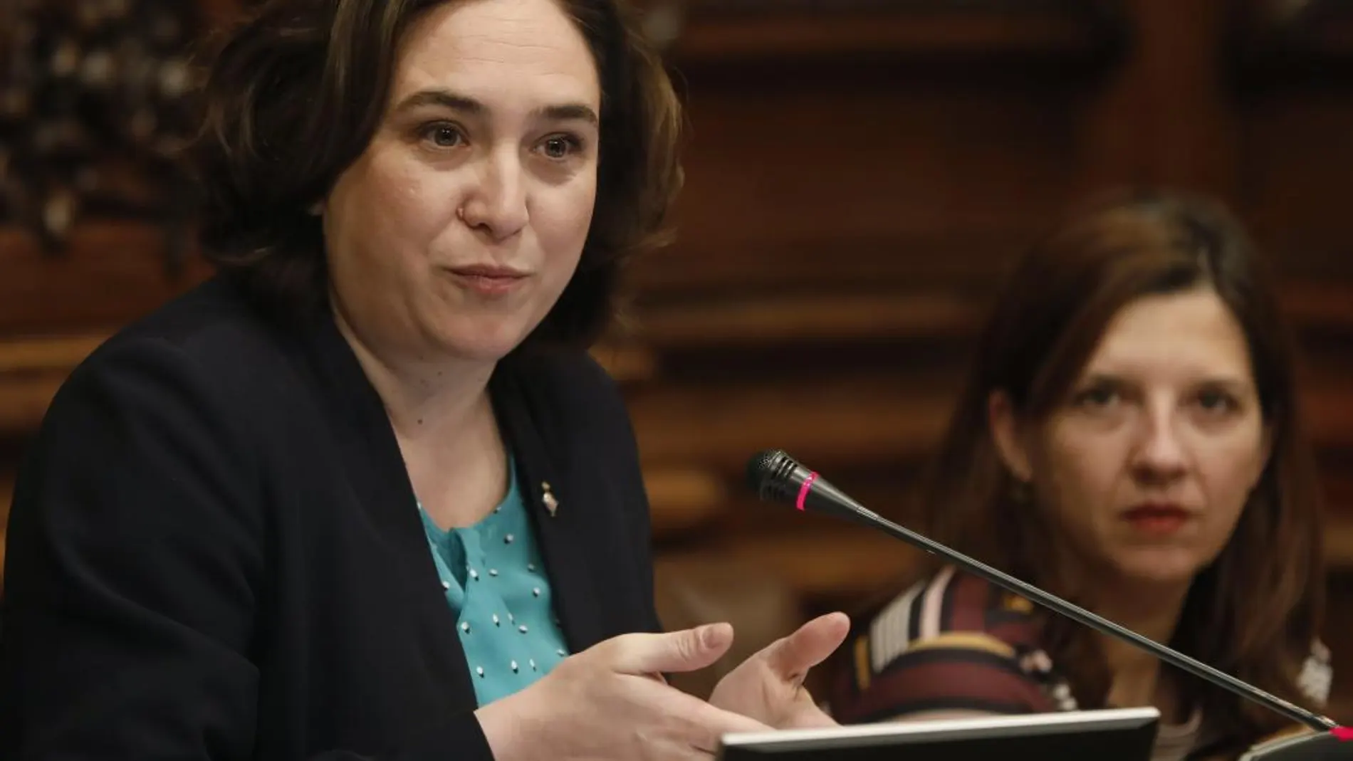 La alcaldesa de Barcelona, Ada Colau