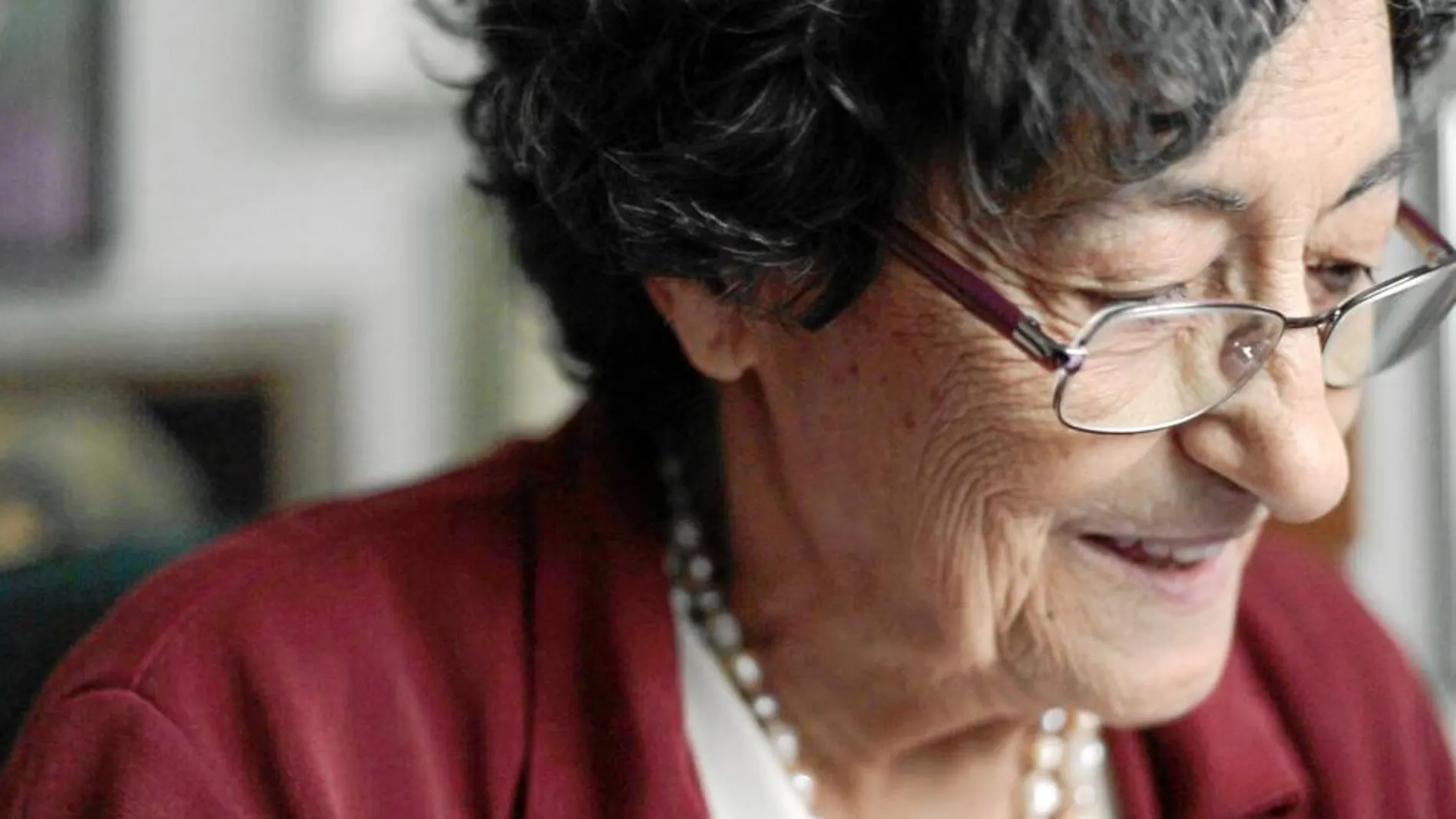 Francisca Aguirre, Premio Nacional de las Letras, nació en 1930 en Alicante