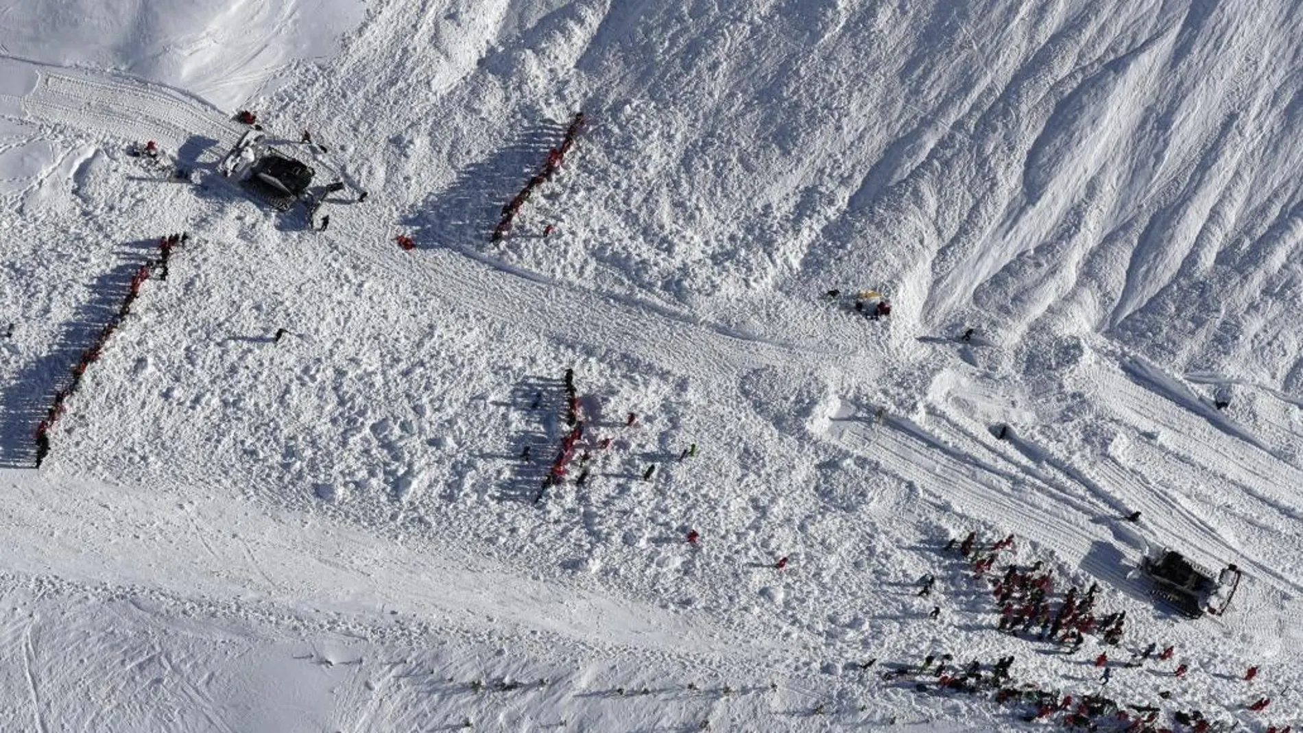 Cuatro esquiadores murieron el pasado 13 de febrero por una avalancha en la estación de esquí de Tignes, en Los Alpes