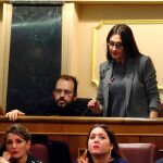 Sol Sánchez es la candidata de IU para la candidatura de la Comunidad de Madrid y la diputada de Unidos Podemos que sustituye desde la semana pasada a Íñigo Errejón en el Congreso