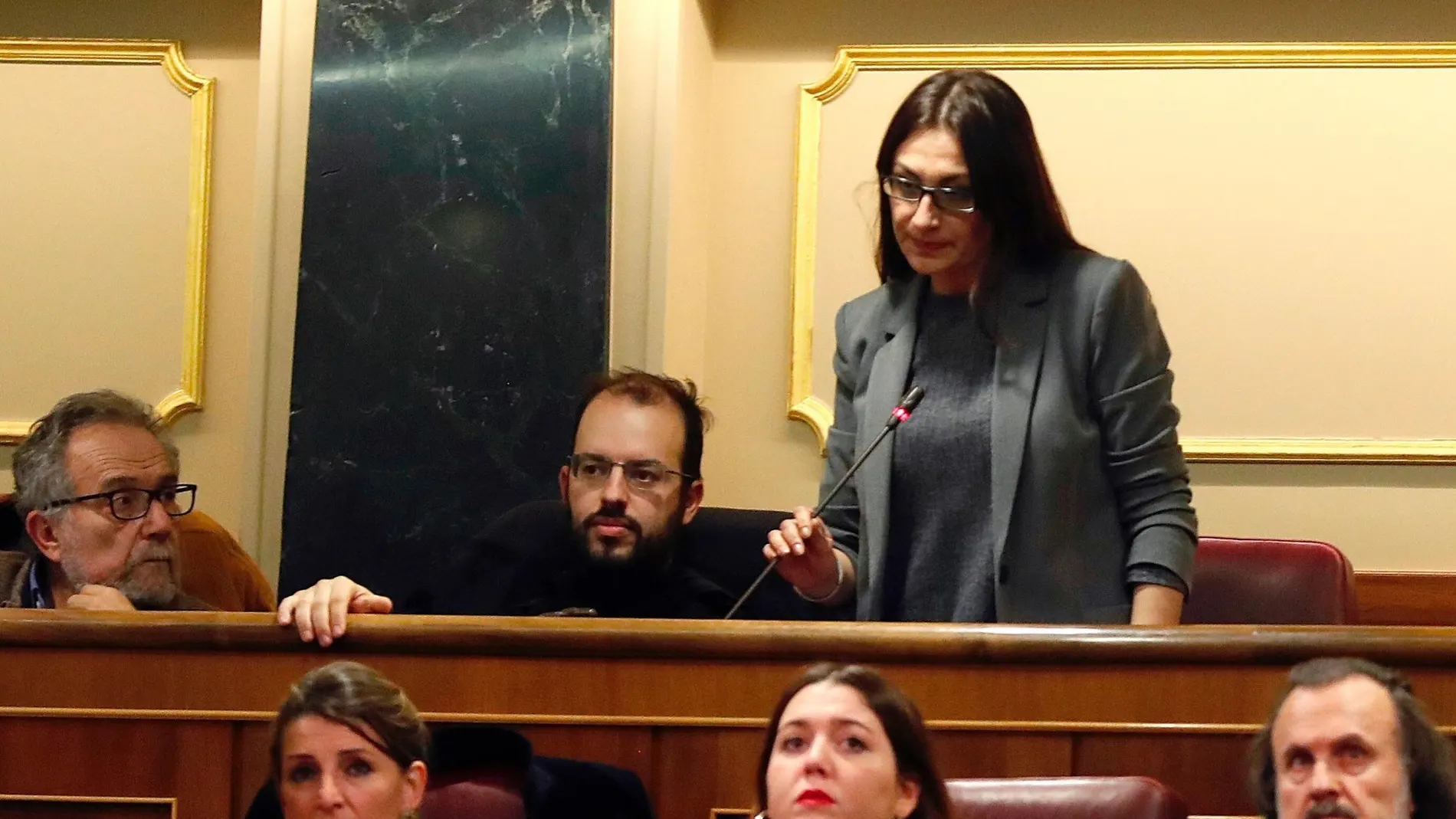 Sol Sánchez es la candidata de IU para la candidatura de la Comunidad de Madrid y la diputada de Unidos Podemos que sustituye desde la semana pasada a Íñigo Errejón en el Congreso