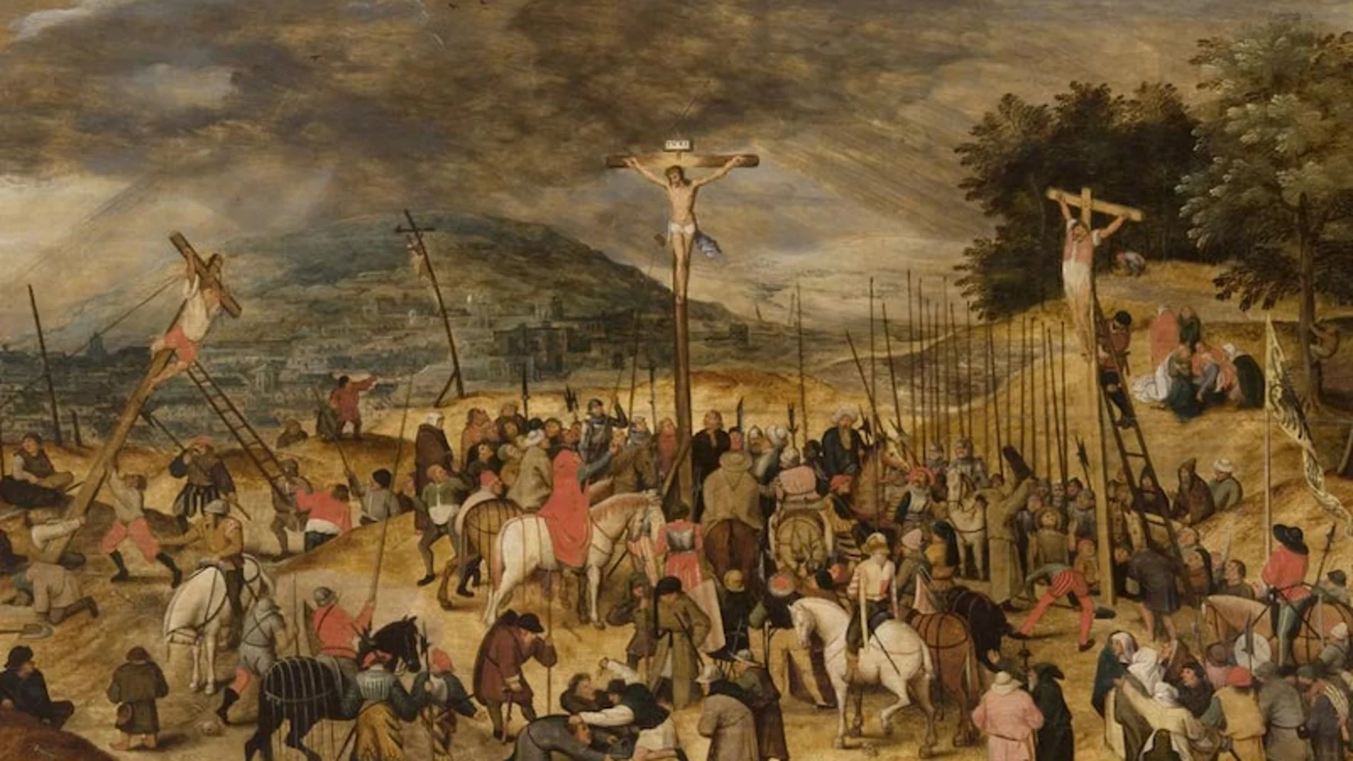 La "Crucifixión"de Pieter Brueghel el Joven