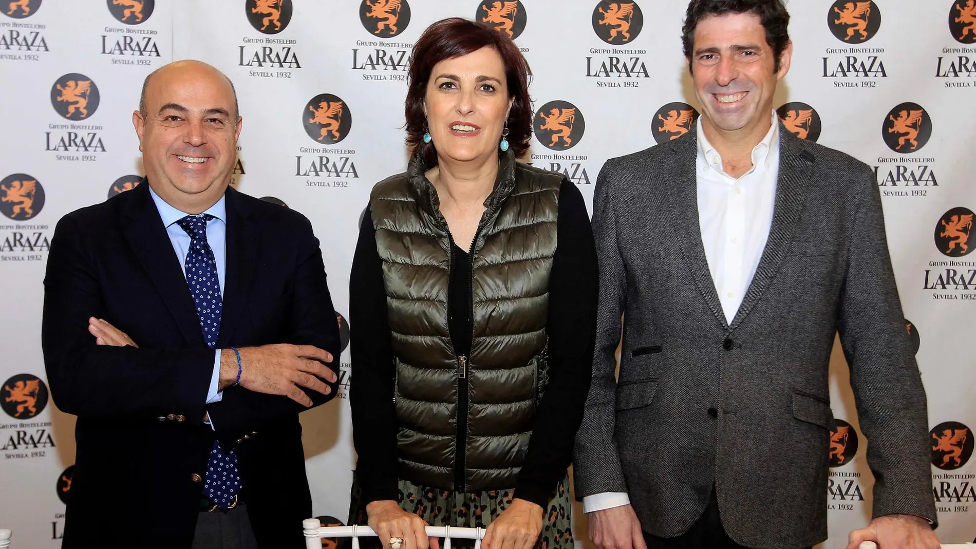 Pedro Sánchez-Cuerda, Charo Padilla y José Ignacio de Rojas, en La Raza / Foto: Manuel Olmedo