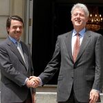 1997. Clinton con Aznar