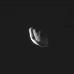 La luna Pan, en Saturno, fotografiada por la sonda Cassini