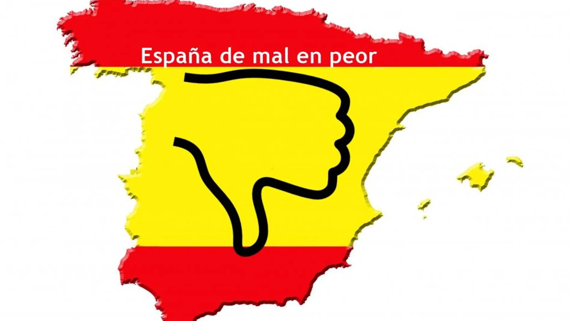 España, de mal en peor