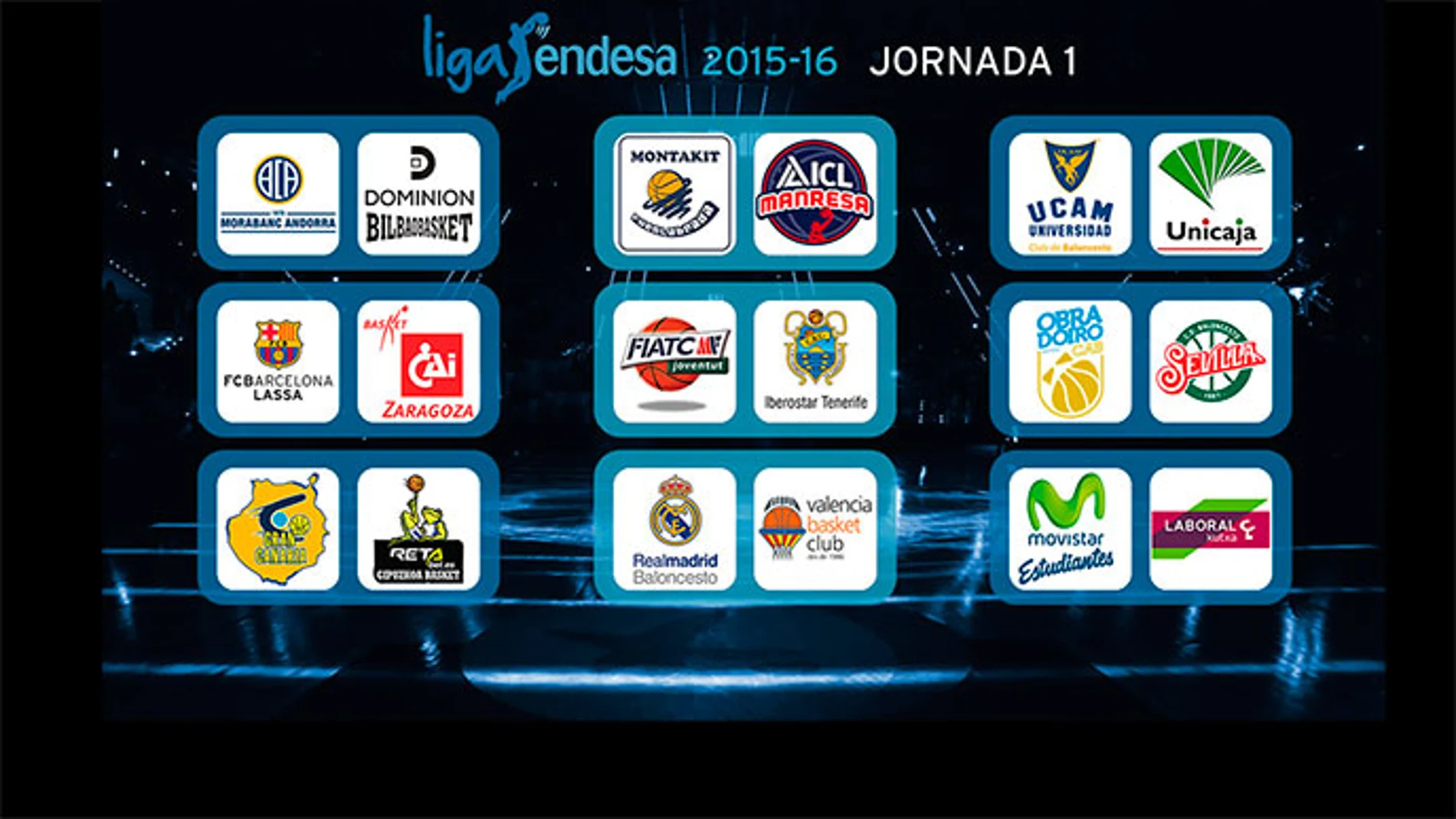 Calendario de la Liga Endesa 2015-16