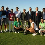 Ganadores en la prueba