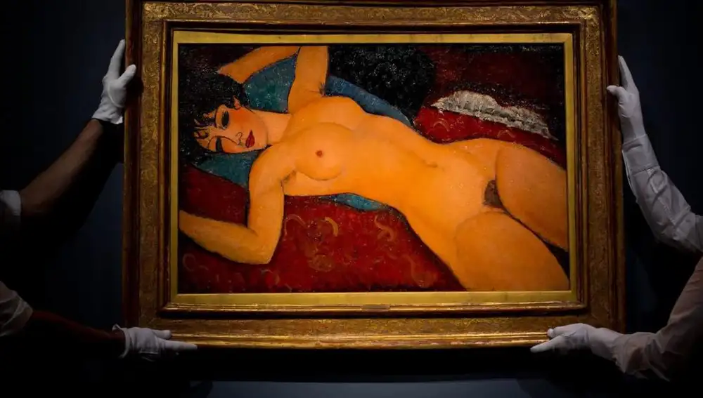 «Desnudo acostado», de Modigliani