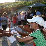 Tiger Woods, en el clinic con niños de Australia