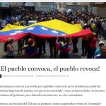 Artículo publicado hoy por Capriles en su cuenta de Facebook.