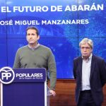 José MIguel Manzanares y Miguel Ángel Miralles, ayer