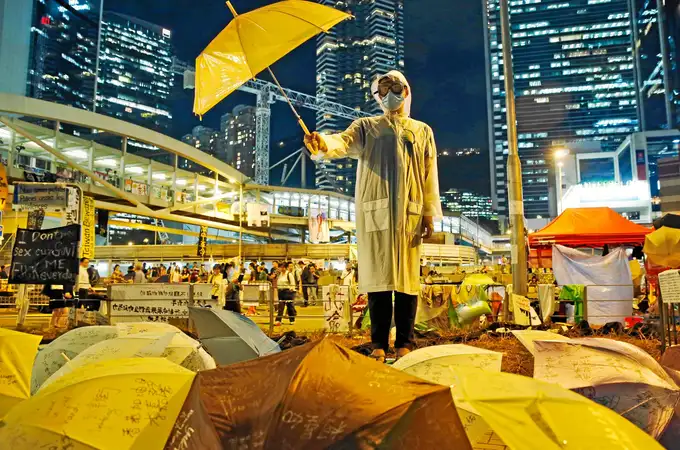 Hong Kong condena a nueve activistas prodemocráticos