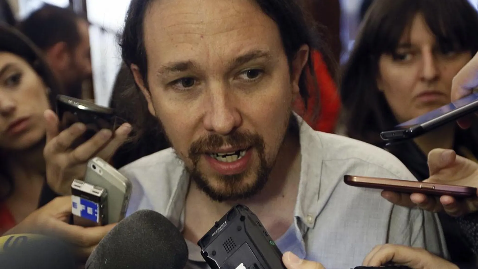 El líder de Podemos, Pablo Iglesias.